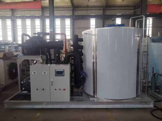 Ecoice 5 Ton Flake Ice Making Machine Ice Flake Maker Commercial Ice Machine for Seafood