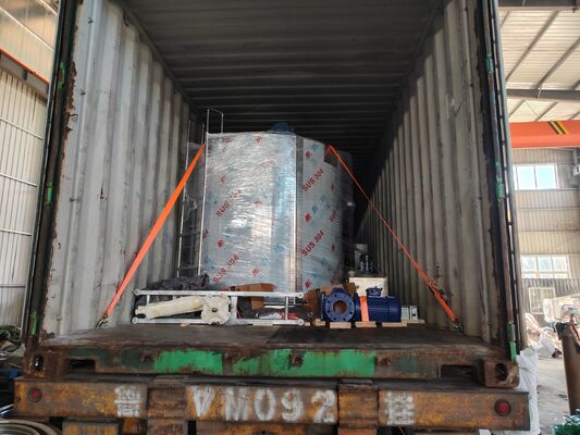 Ecoice 2026 New 10 tons High Efficiency Flake Ice Machine Manufacturer Ice Flake Machine Commercial SS304 Material Ice Flake Maker