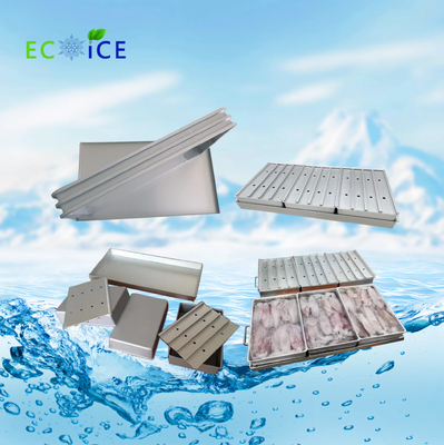 block fast freezing Aluminum freezer pan with lid, eco-friendly aluminum freezing box, frozen shrimp block equipment