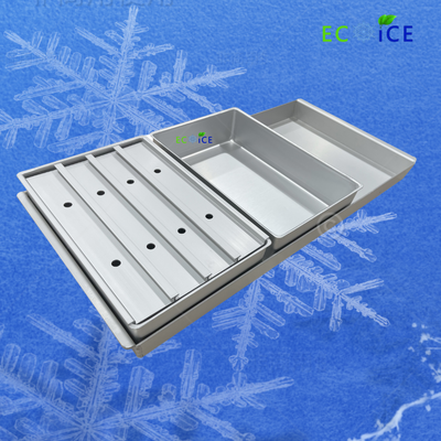 7.5KG Aluminum Freezer Tray Seafood Freezing Frame Aluminium Frozen Mould Seafood Tray Aluminum Plate Freezing Trays