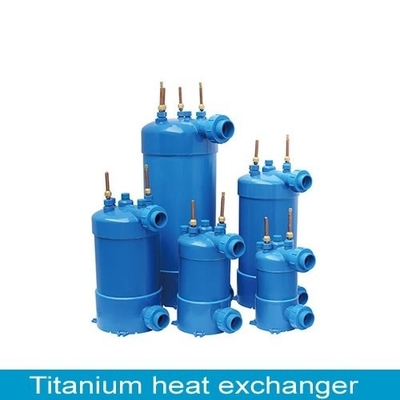 Water Coil in PVC Shell Heat Exchanger Titanium Coil heat exchanger