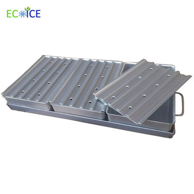 Food Grade Rectangular Aluminum Seafood Frozen Storage Box Container Freezing Tray