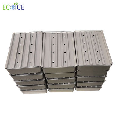 Full Size Recyclable Durable CE Certified Food Grade Rectangle Aluminum Frozen Seafood Container Freezing Tray