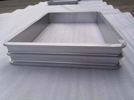 Industrial Refrigeration Equipment Component Rectangular Food Grade Aluminum Alloy Freezing Tray