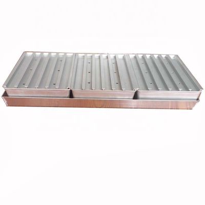 Full Size Recyclable Durable CE Certified Food Grade Rectangle Aluminum Frozen Seafood Container Freezing Tray