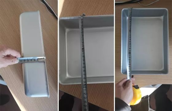 7.5KG Aluminum Freezer Tray Seafood Freezing Frame Aluminium Frozen Mould Seafood Tray Aluminum Plate Freezing Trays