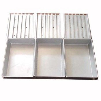 295*195*68 mm Freezing Blast Pan Tray Aluminum Tray for Frozen Fish and Shrimp