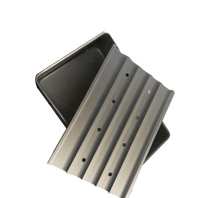 295*195*68 mm Freezing Blast Pan Tray Aluminum Tray for Frozen Fish and Shrimp