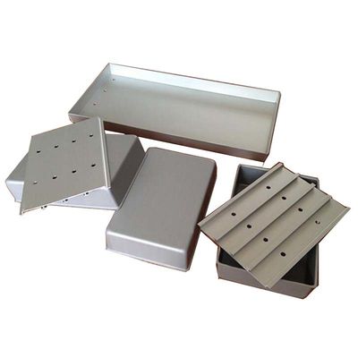 High Quality Recyclable Food Grade Rectangle Aluminum Alloy Container for Frozen Fish Shrimp Freezing Tray
