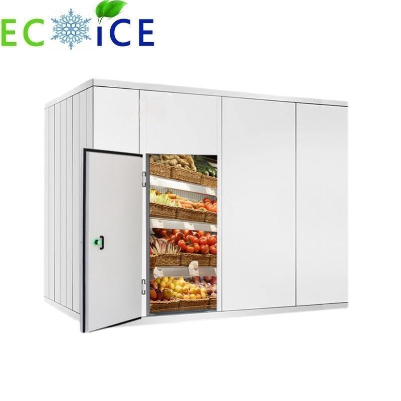 Solar Powered Cold Storage Room 10FT 20FT 40FT Container Refrigeration Vegetable Cold Room for Seafood and Meat