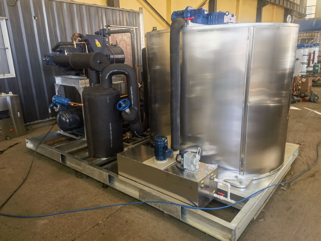 Ecoice 2026 New Commercial 12 Ton Industrial Ice Making Machine Big Capacity Flake Ice Maker Machine with Competitive Price